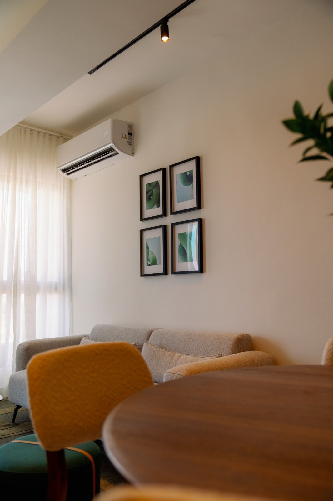 Comedor del apartamento modelo